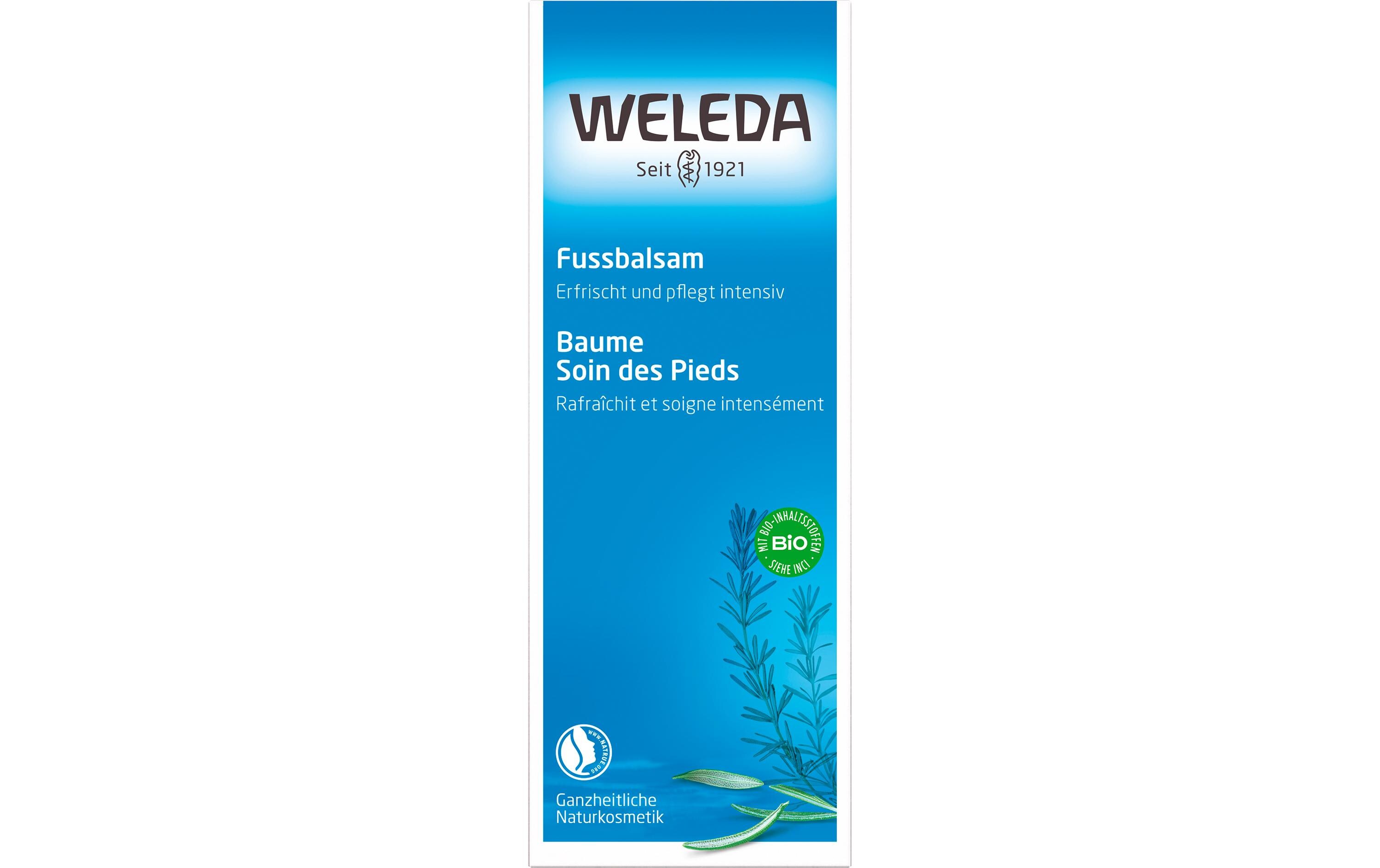 Fussbalsam 75 mlNatürliche Fusspflege desodorierend und pflegend