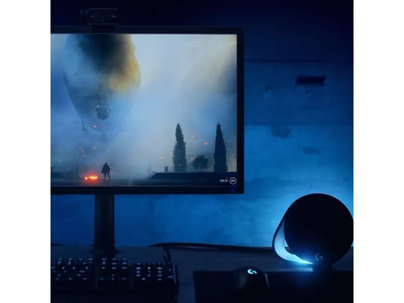 Logitech G560 - Højttalersystem - til PC - 2.1-kanal - trådløs - Bluetooth - USB - 120 Watt (Total)