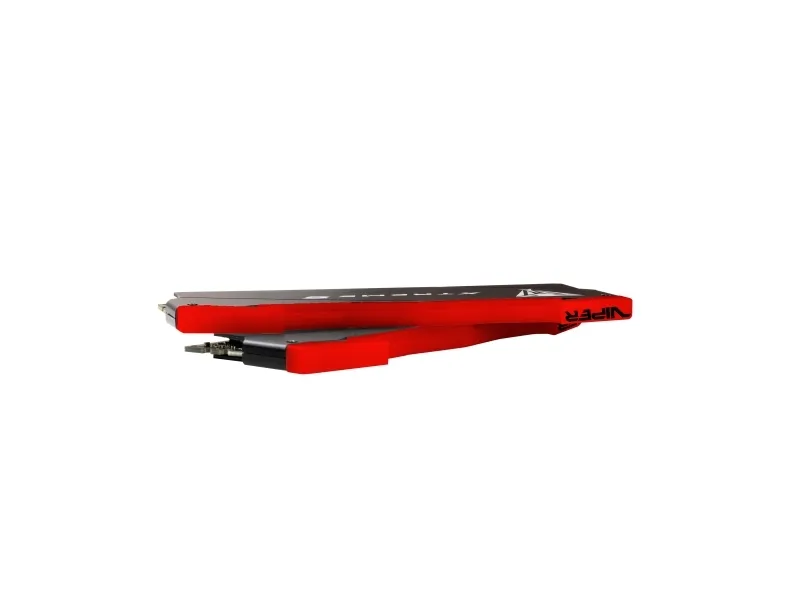 Patriot Viper Xtreme 5 - DDR5 - sæt - 48 GB: 2 x 24 GB - DIMM 288-PIN - 4100 MHz / PC5-65600 - CL38 - 1.45 V - ikke bufferet - on-die ECC - mat sort, hvid, rød