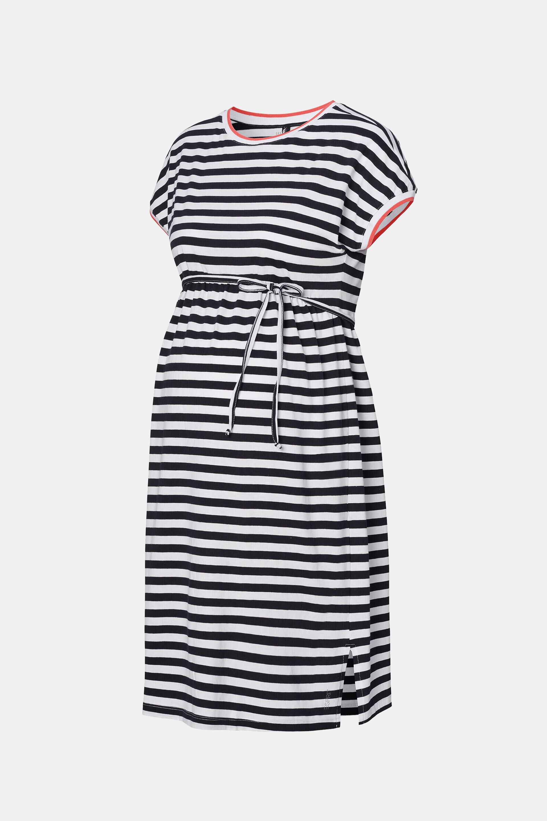 Robe rayée en jersey, coton bio
