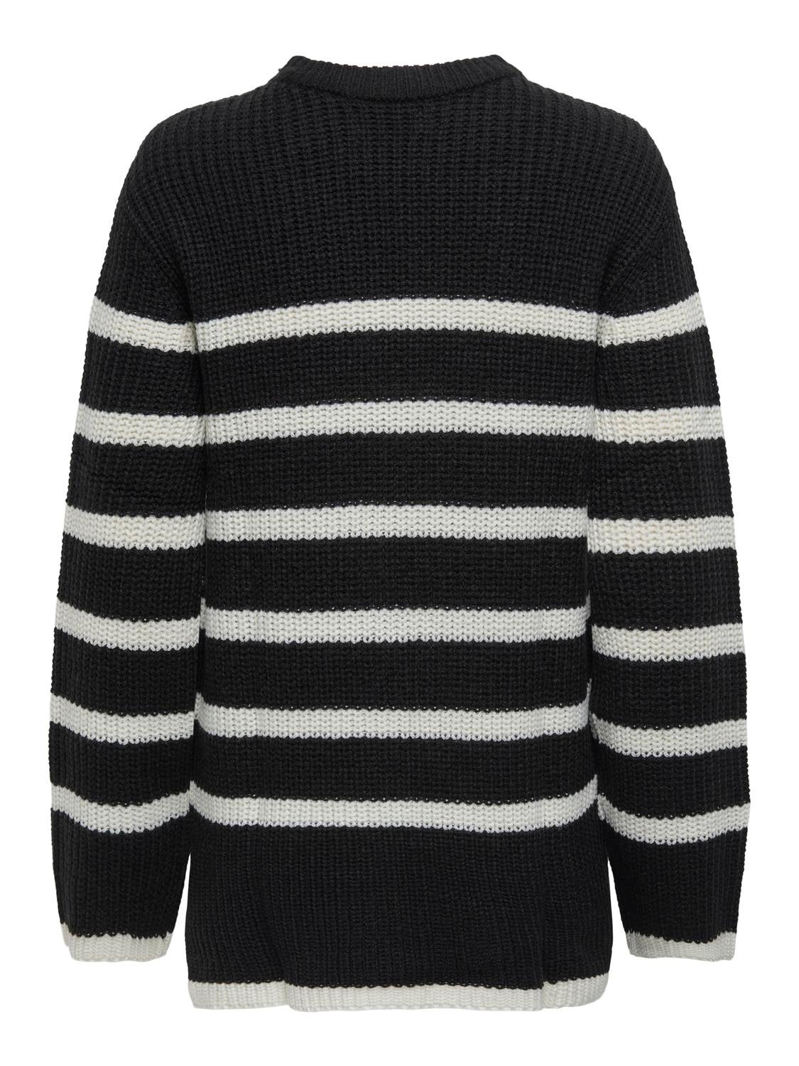 JDYJUSTY Strickpullover Black