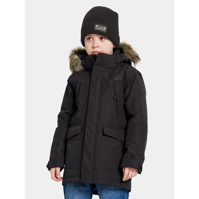 Didriksons Oxid Kids Parka Black