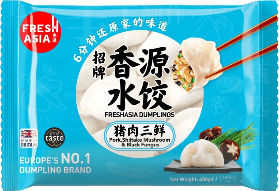 Fresh Asia Bevroren Dumpling Drie Delicatesse 410g