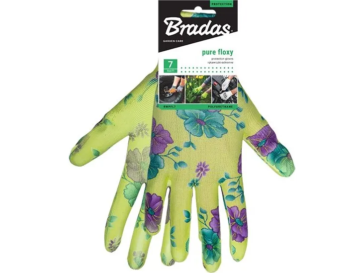 Bradas RWPFL7, Polyester, Polyurethan, Grøn, Unisex, 1 Par