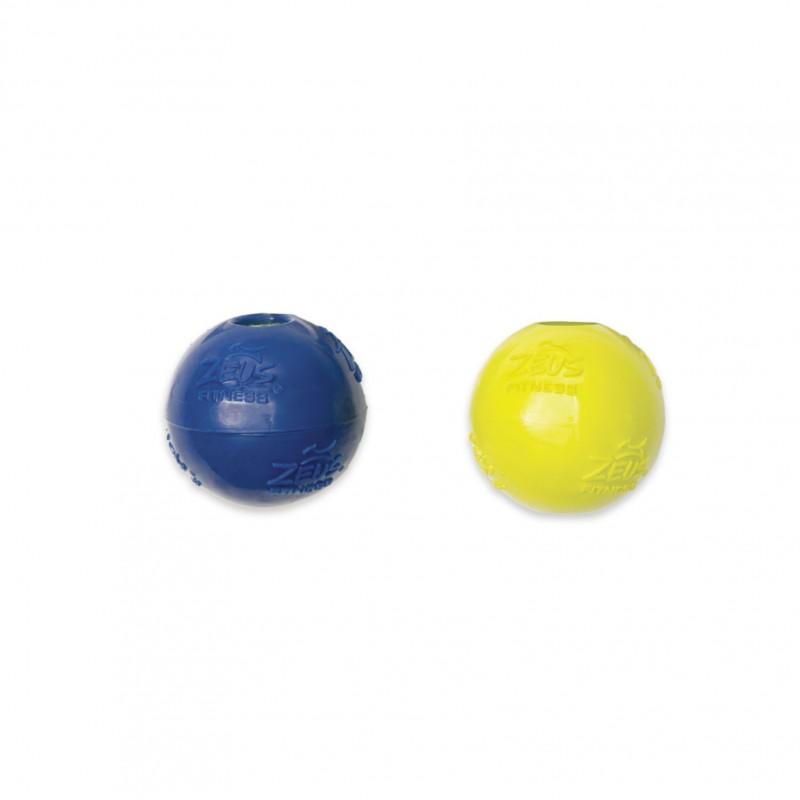 Brinquedo bola de neve Zeus Fitness TPR para cães, 7,5 cm