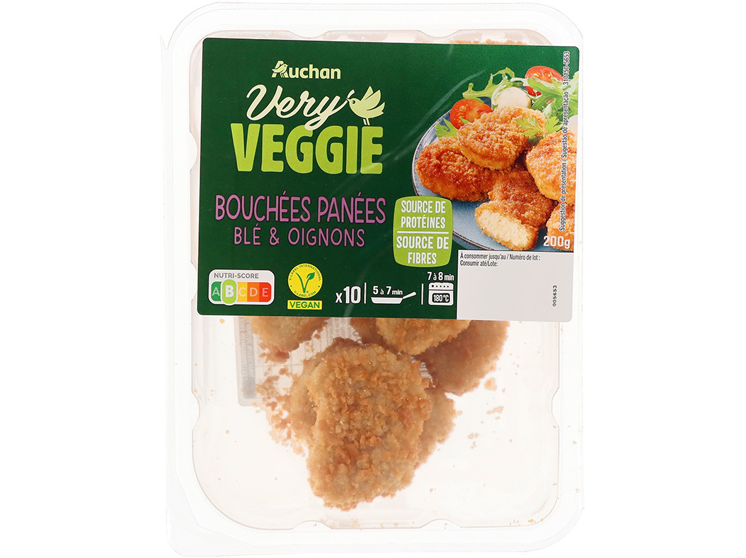 NUGGETS AUCHAN VEGGIE 200G