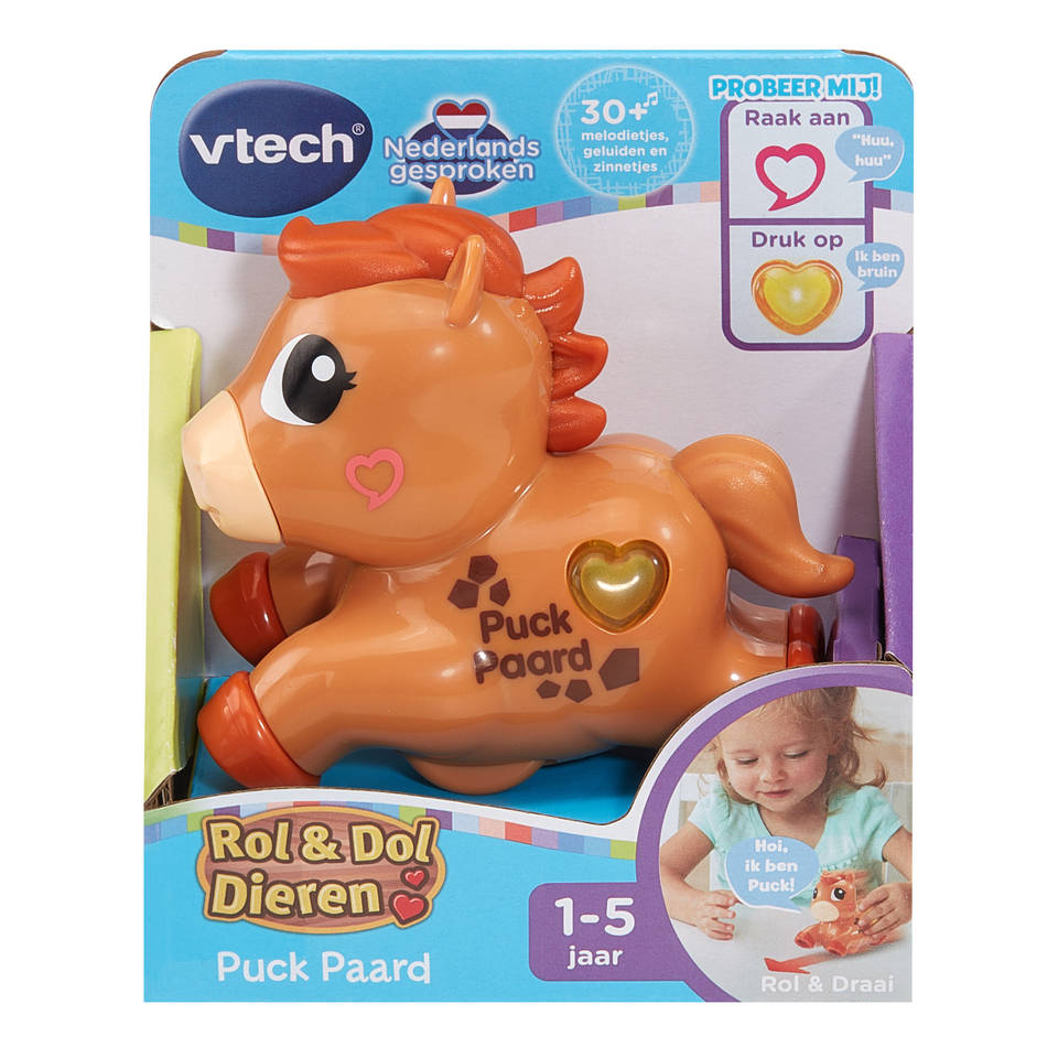 VTech Rol & Dol Dieren Puck Paard