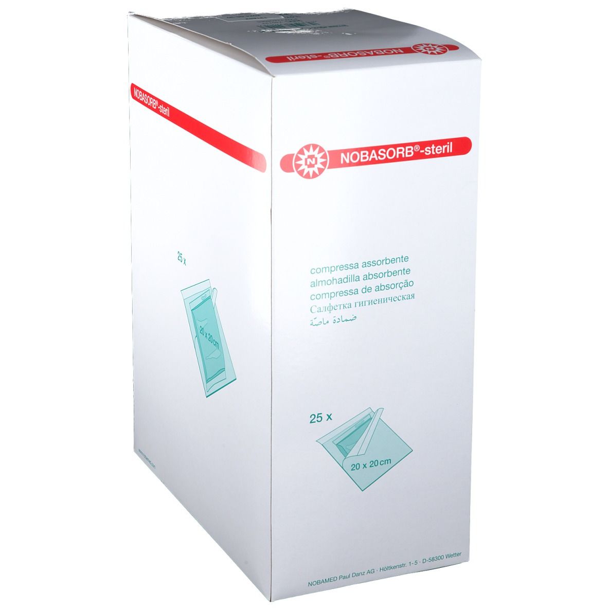 NOBASORB® steril 20 x 20 cm