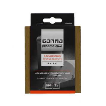 GAMMA Professional softpad korrel P180 2 stuks