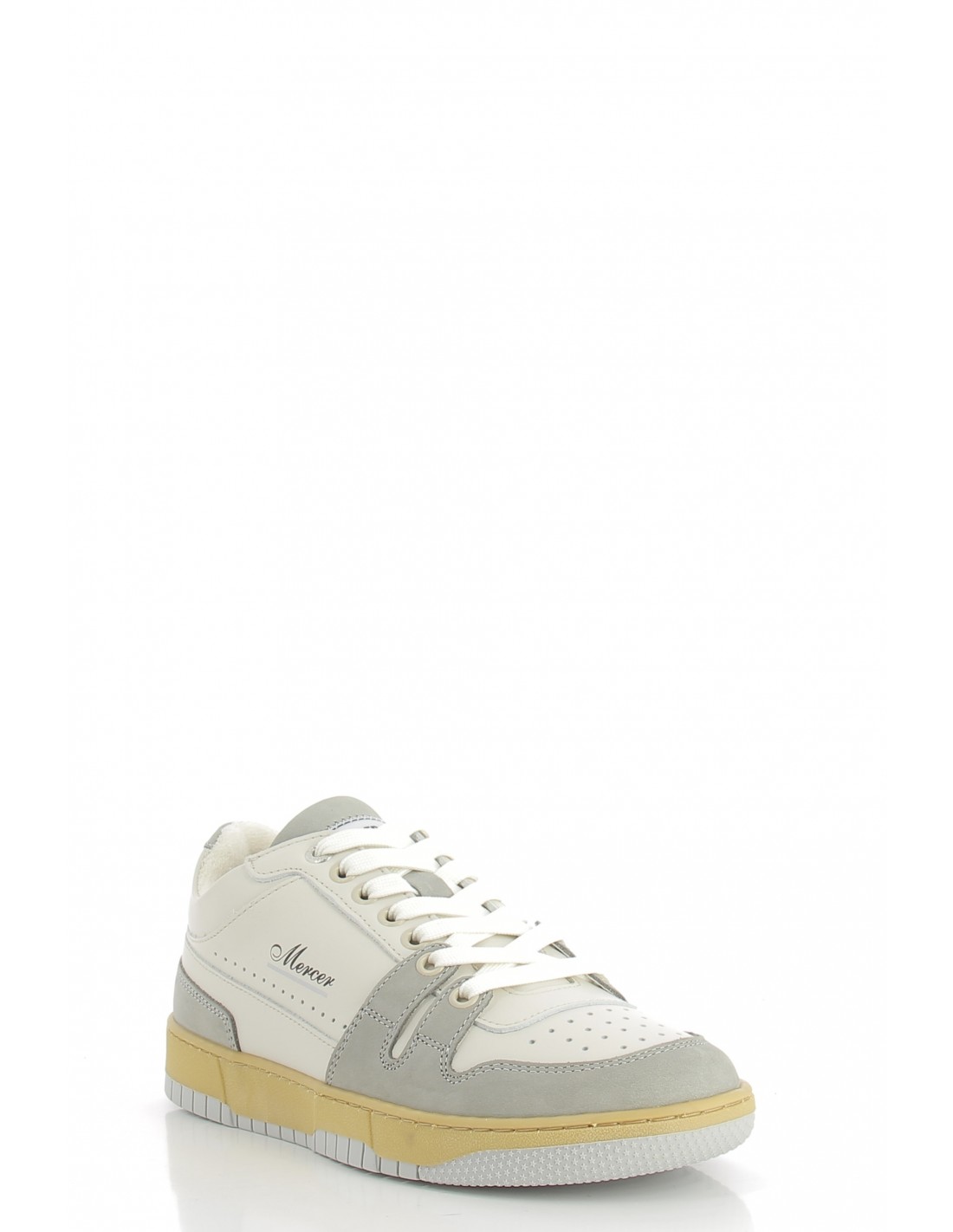 mercer Baskets de ville homme the brooklyn White gris