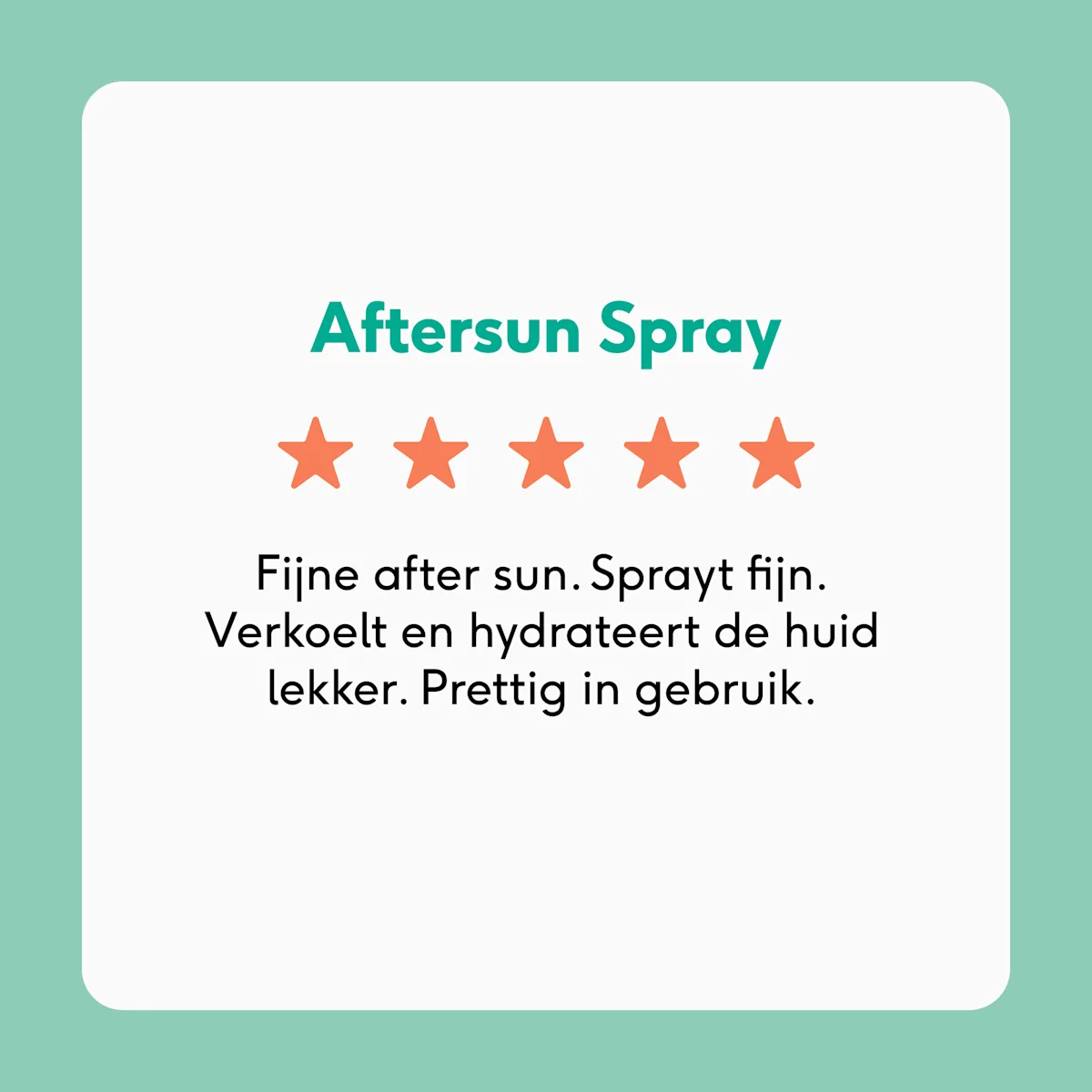 Verkoelende Aftersun Spray Parfumvrij - 175ml