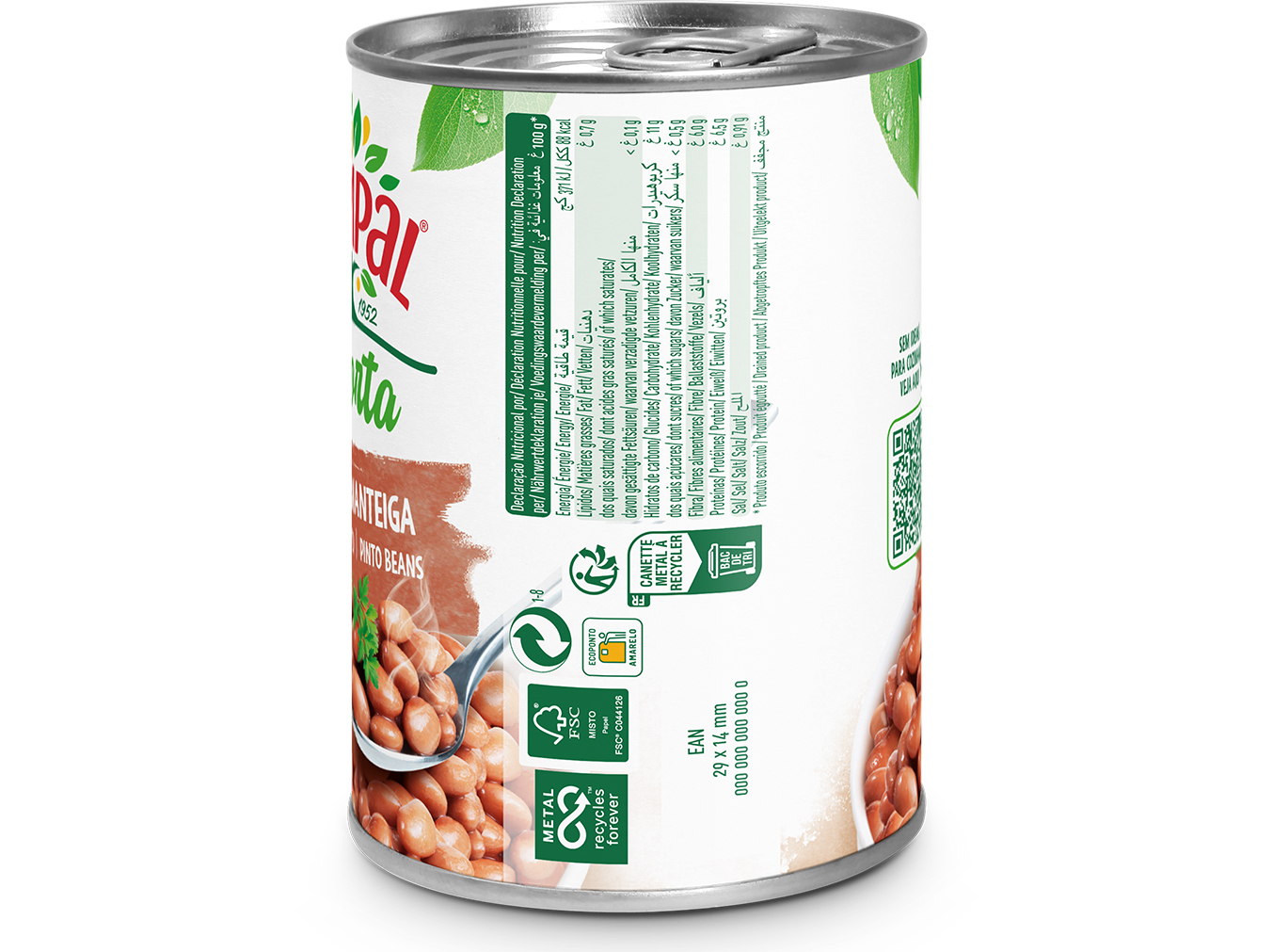 FEIJAO COMPAL DA HORTA MANTEIGA 410G