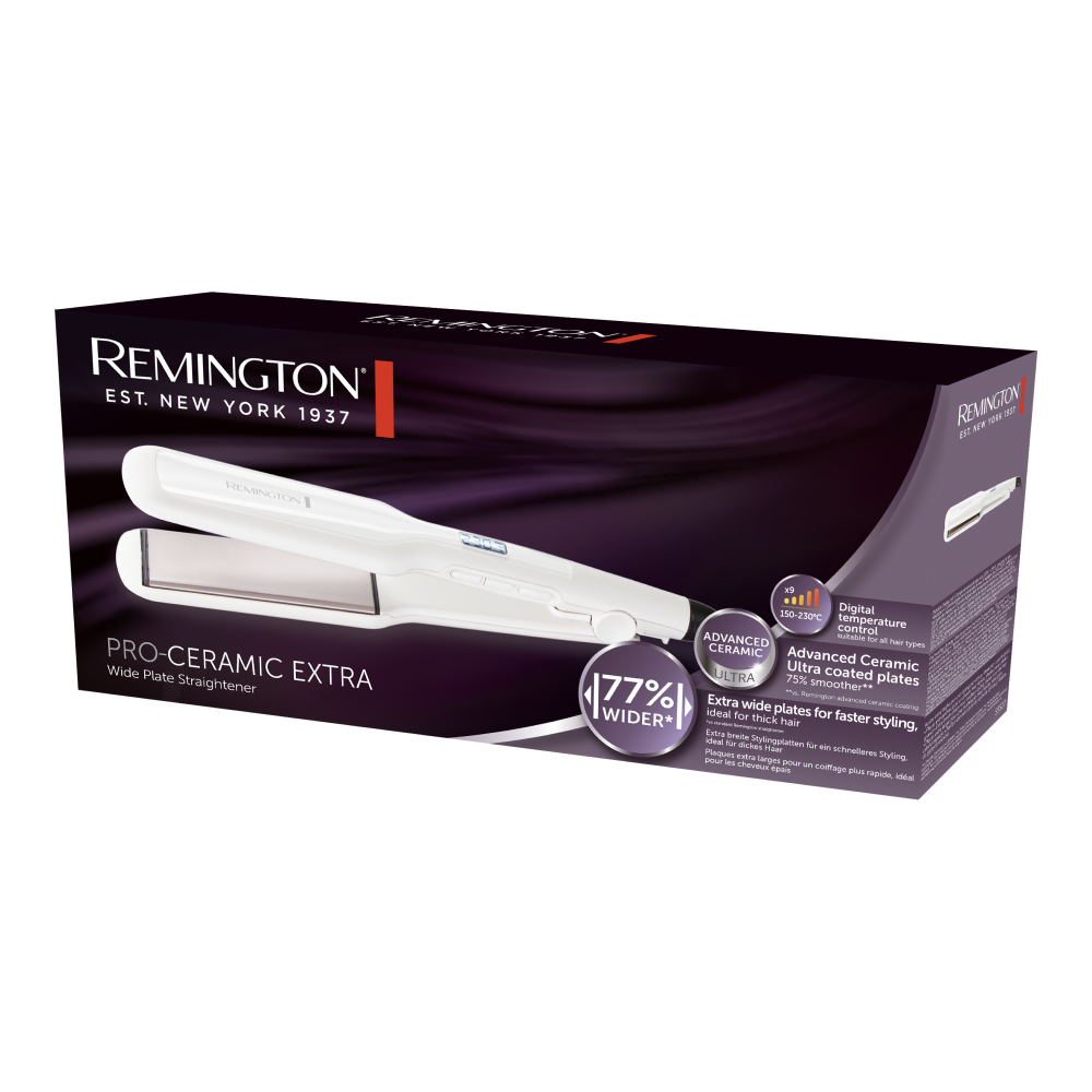 Pro-Ceramic Extra Wide Plate Hair Straightener