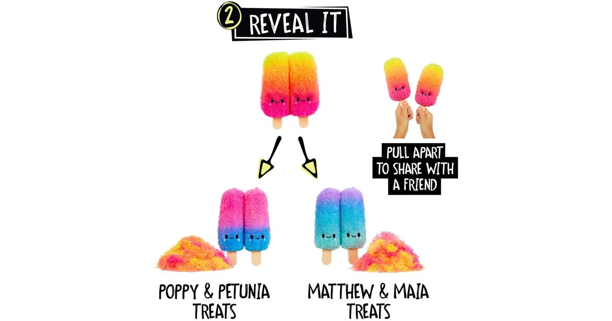 MGA EntertainmentFluffie Stuffiez - IJslolly’s Pluchenspeelgoed