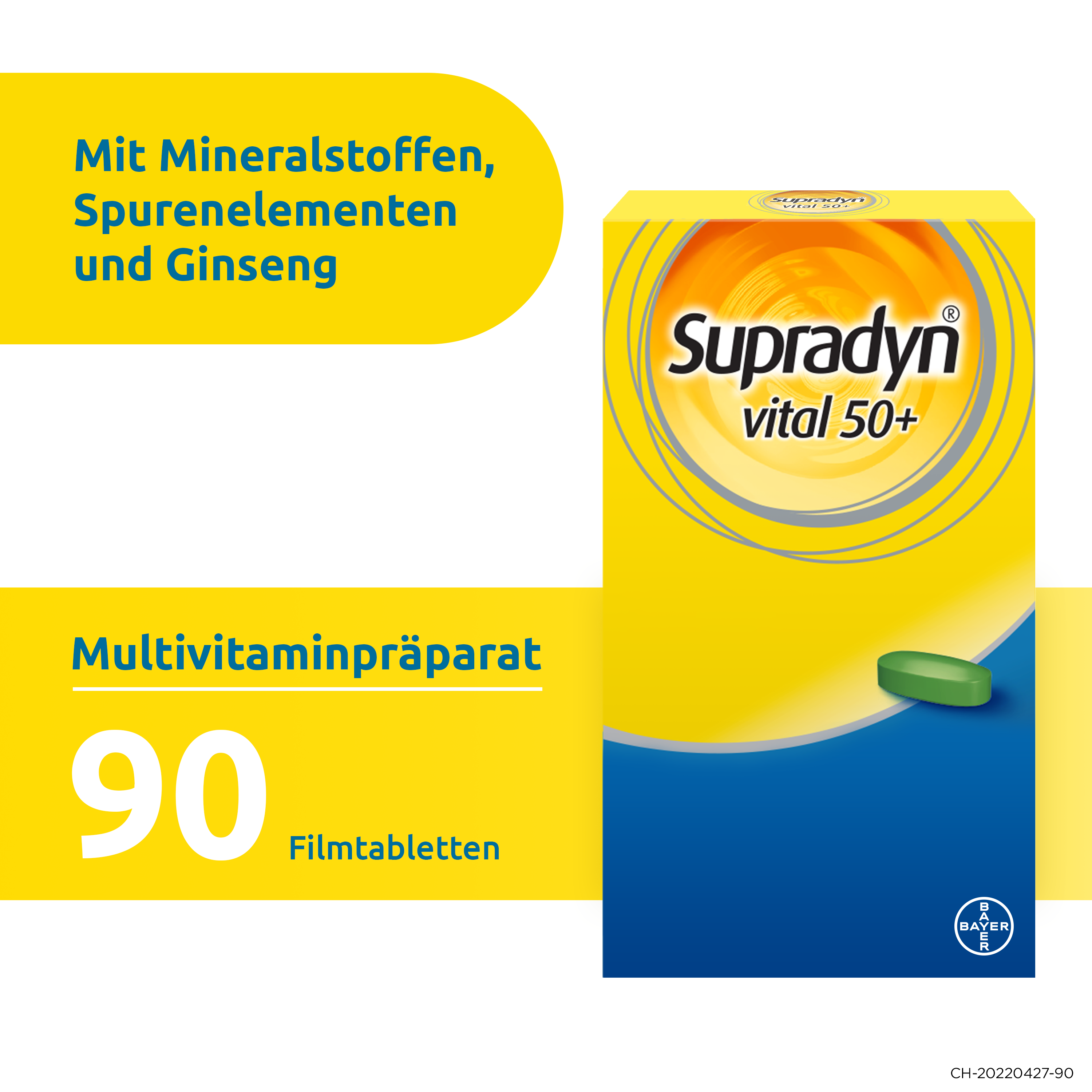 SUPRADYN Vital 50  Filmtabl Ds 90 Stk