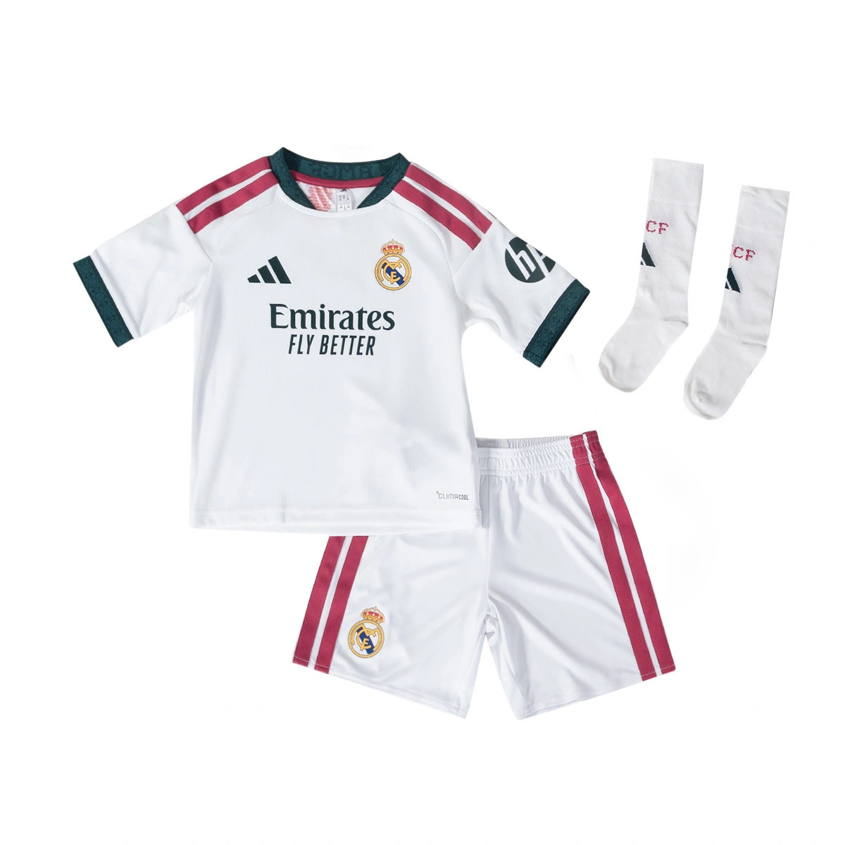 Conjunto adidas Real Madrid Primeiro equipamento 2026-2027 Criança