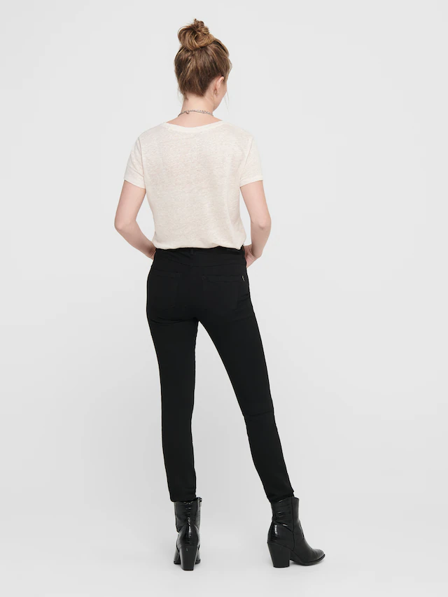 ONLY Skinny-fit-Jeans »ONLFOREVER BLACK LIFE HW SK SOO796C NOOS«