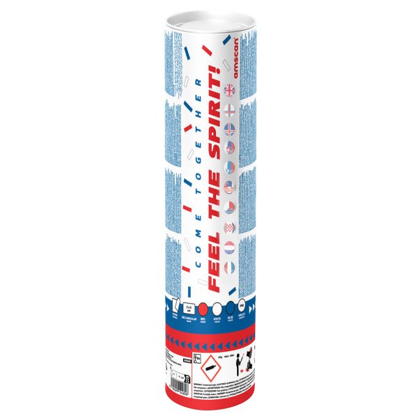 Confetti rood wit blauw