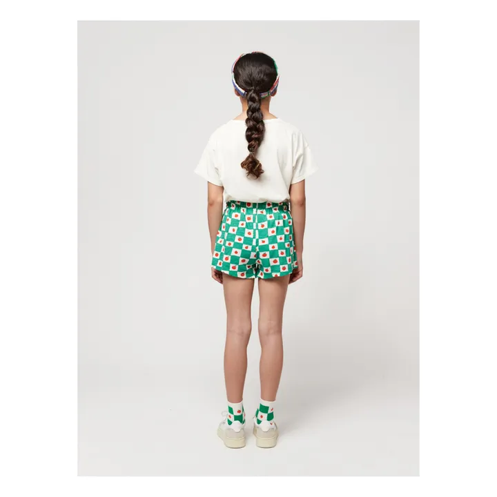 Bobo Choses Short Volants Coton Bio Tomates | Vert