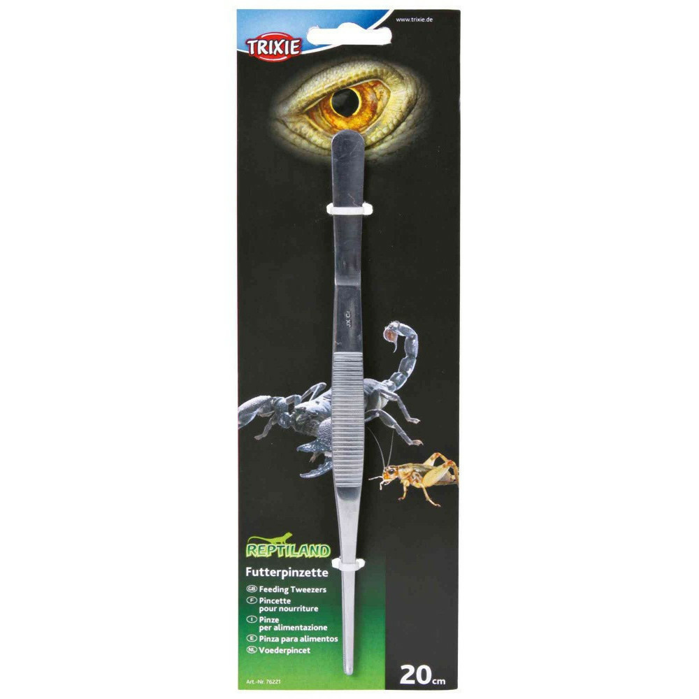 Pince pour aliment 20 cm reptile