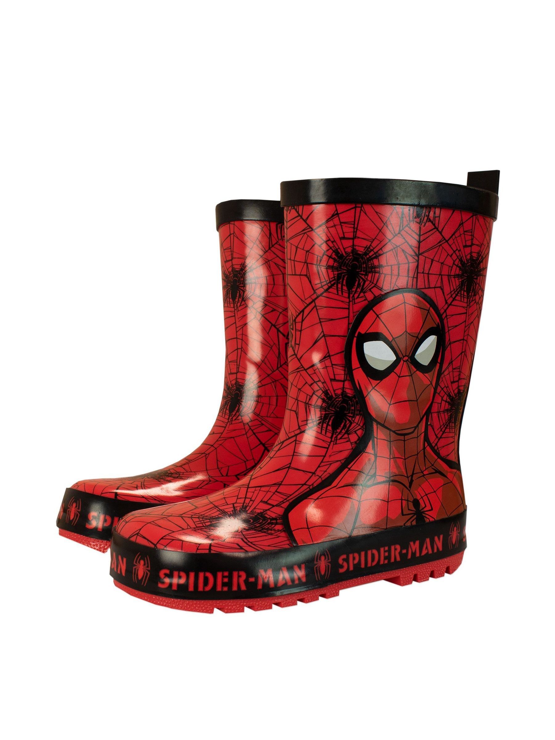 Character Spiderman-regenlaarzen met print