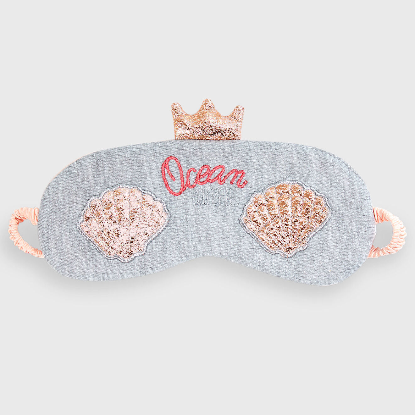 Etam Masque de nuit Conchas à motif gris