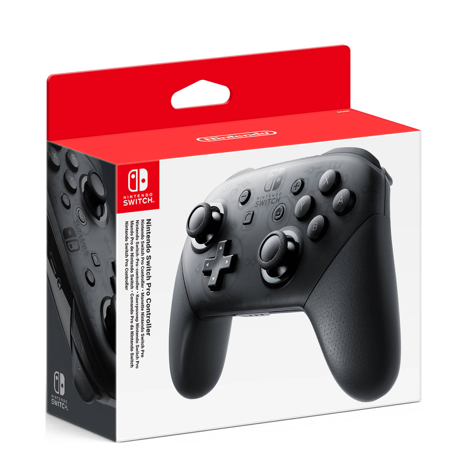 Nintendo pro controller zwart