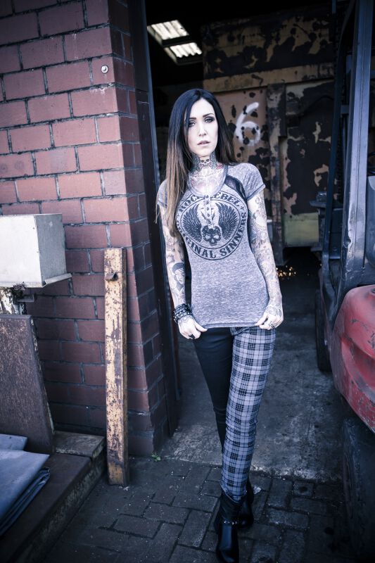 Skarlett | Rock Rebel by EMP Pantalon en toile