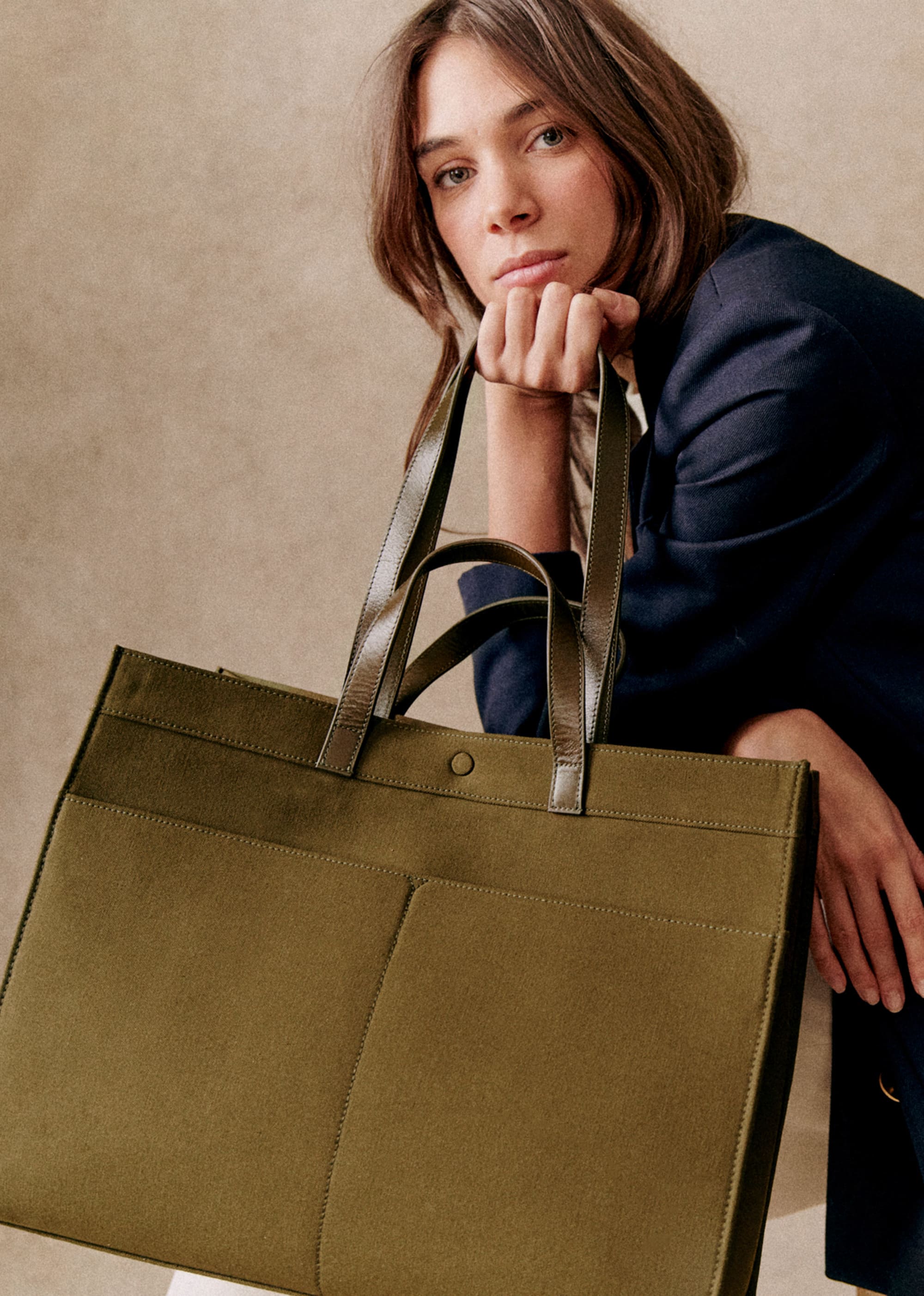 Le Cabas - Kaki - SACS/NEW SACS Nos Sacs Iconiques 5906374