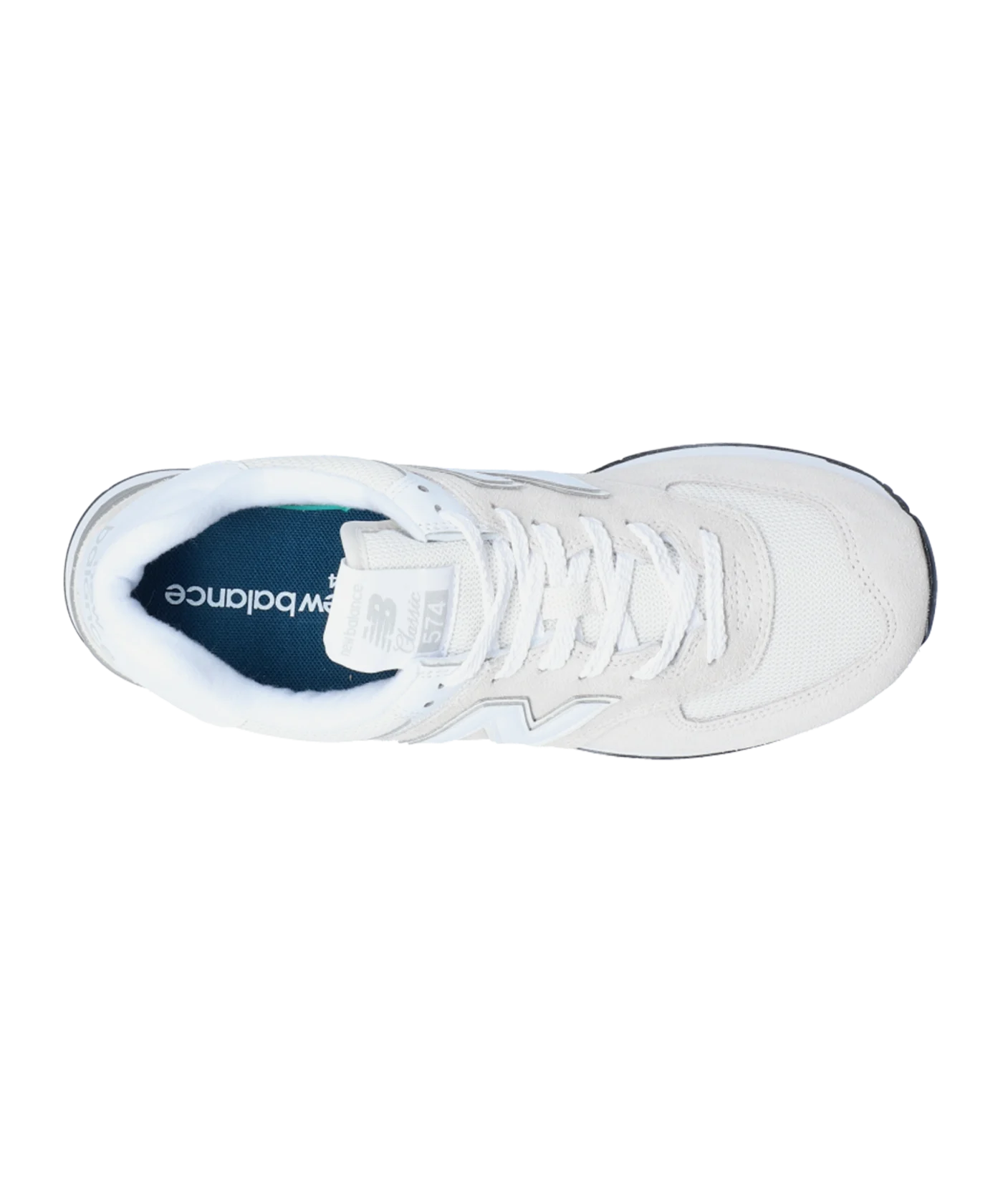 New Balance 574 Weiss FEVW