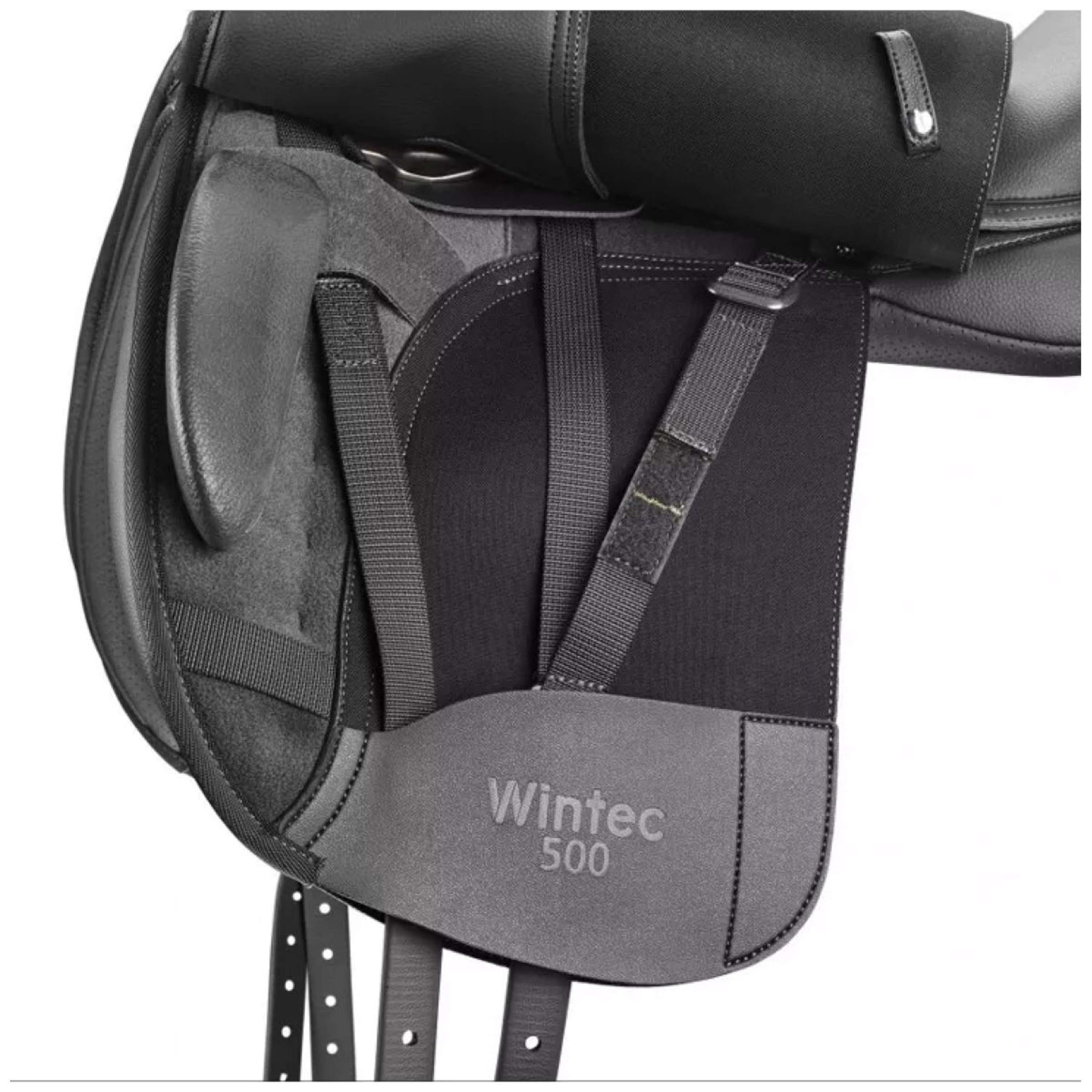 Wintec Dressuurzadel 500 Medium Hart Zwart
