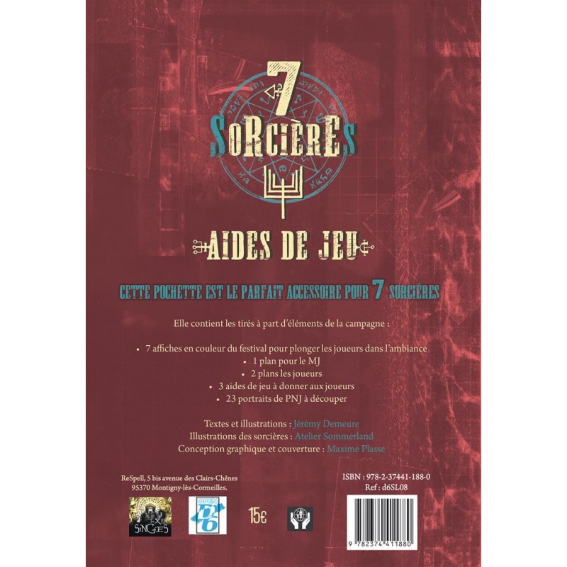 7 Sorcières : Aide de Jeu
