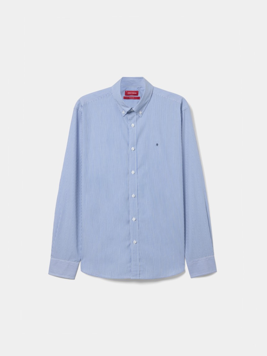 Camisa regular fit de algodão