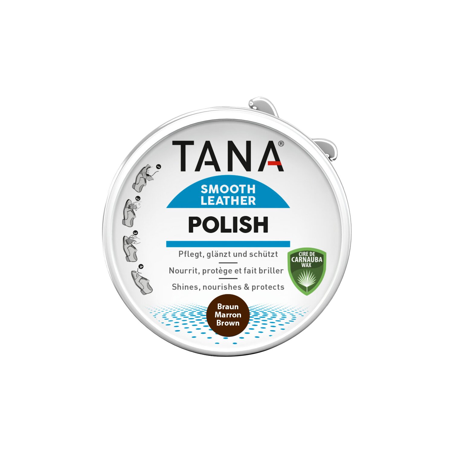 TANA Stiefelcreme  - braun