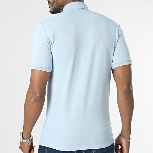 Polo Manches Courtes Bleu Ciel