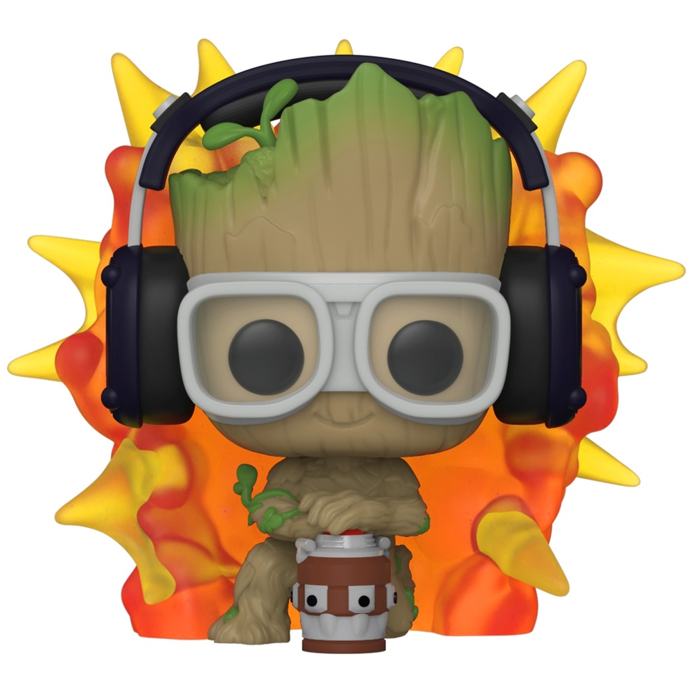 POP! Vinyl 1195: Marvel Groot mit Detonator