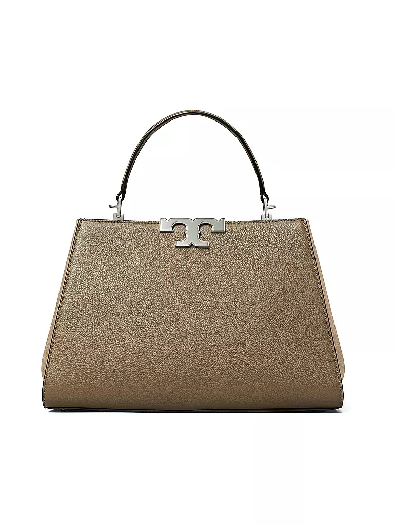 TORY BURCH Ledertasche - Henkeltasche ELEANOR braun
