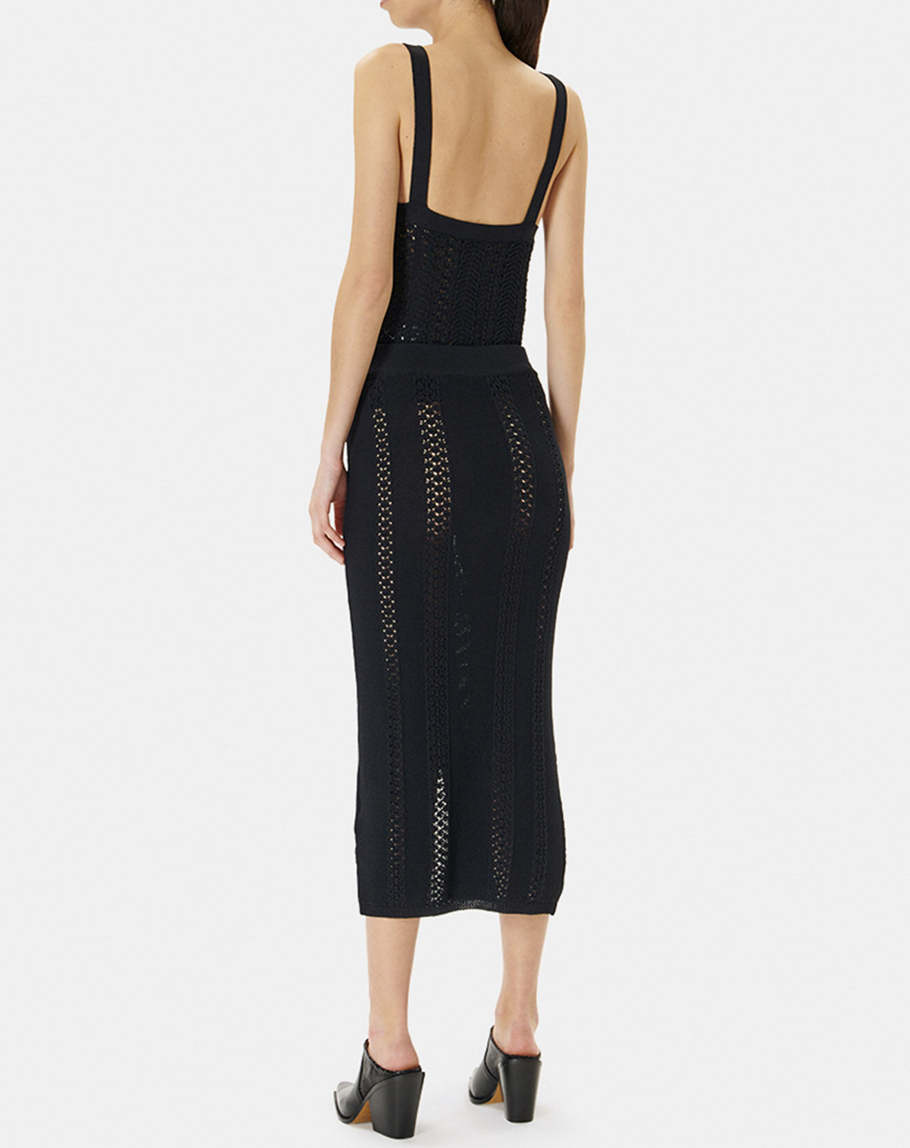 Zapa Jupe en maille Joey noire