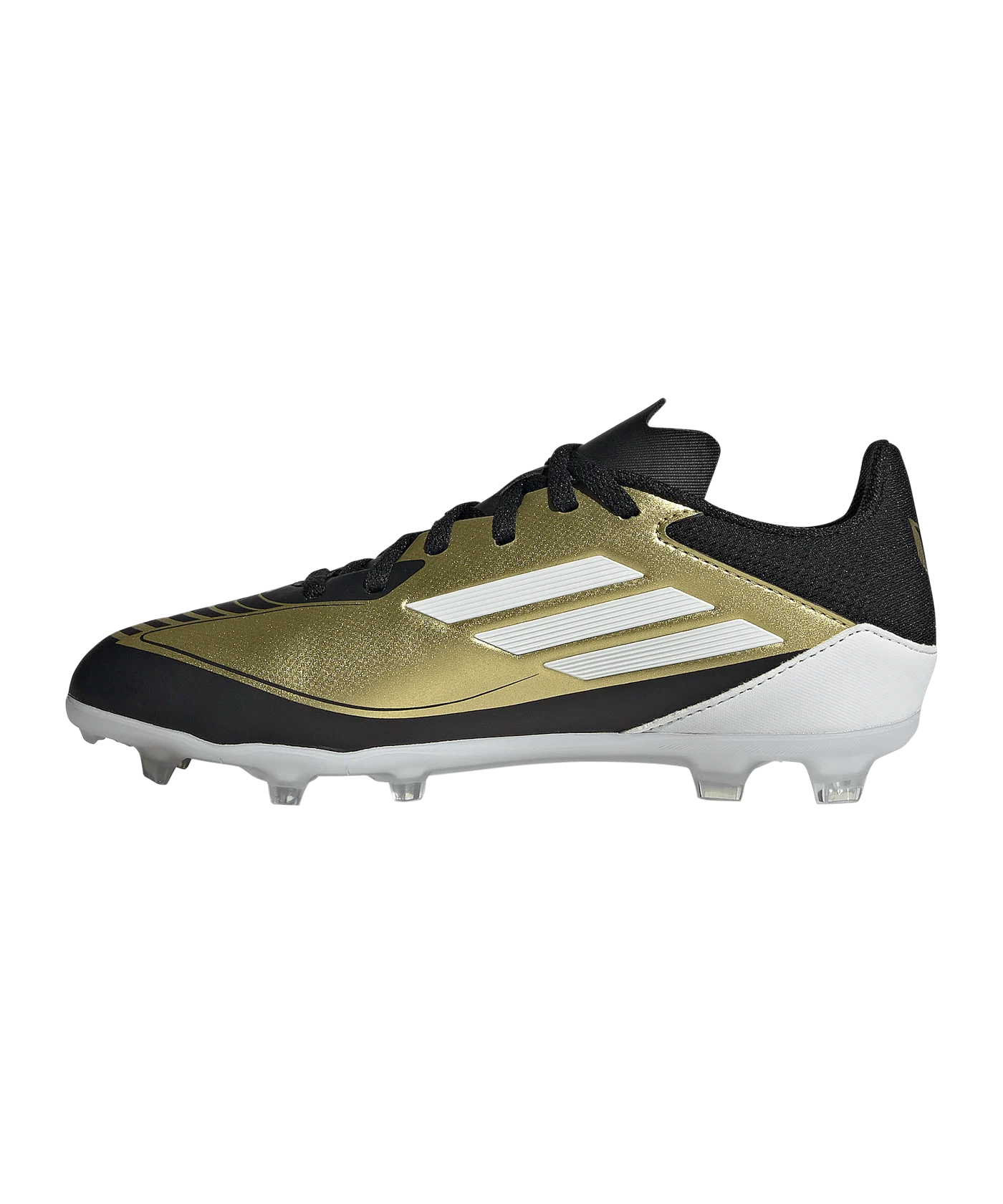 adidas F50 League FG/MG Messi Triunfo Dorado Kids Gold Weiss