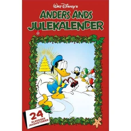 Anders Ands Julekalender bog | Disney | Språk: Dansk