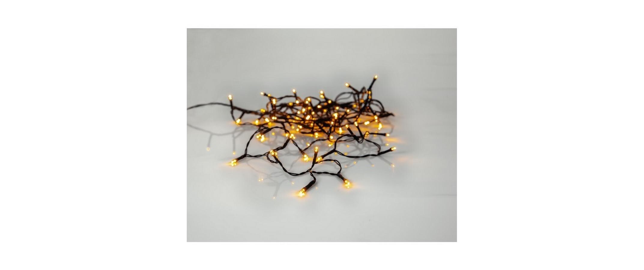 LED Lichterkette Golden 5.6 m, 80 LEDsLichterkette für den Aussenbereich