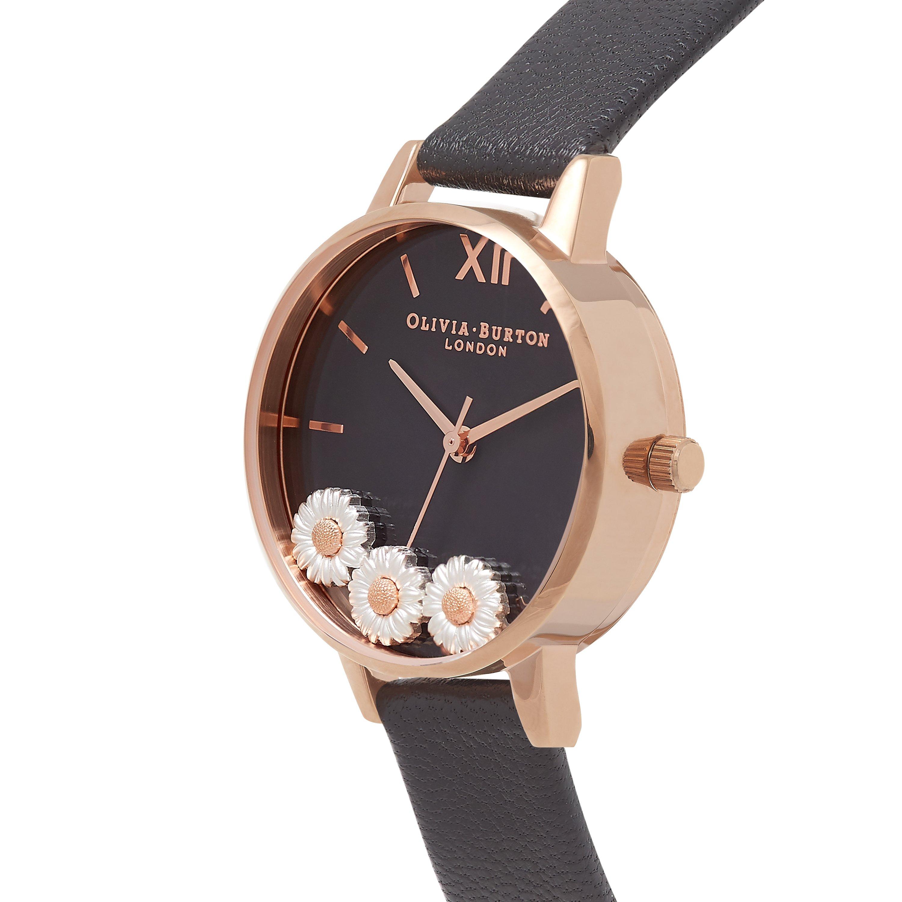 Olivia Burton Dancing Daisy Stainless Steel Fashion Analogue Watch