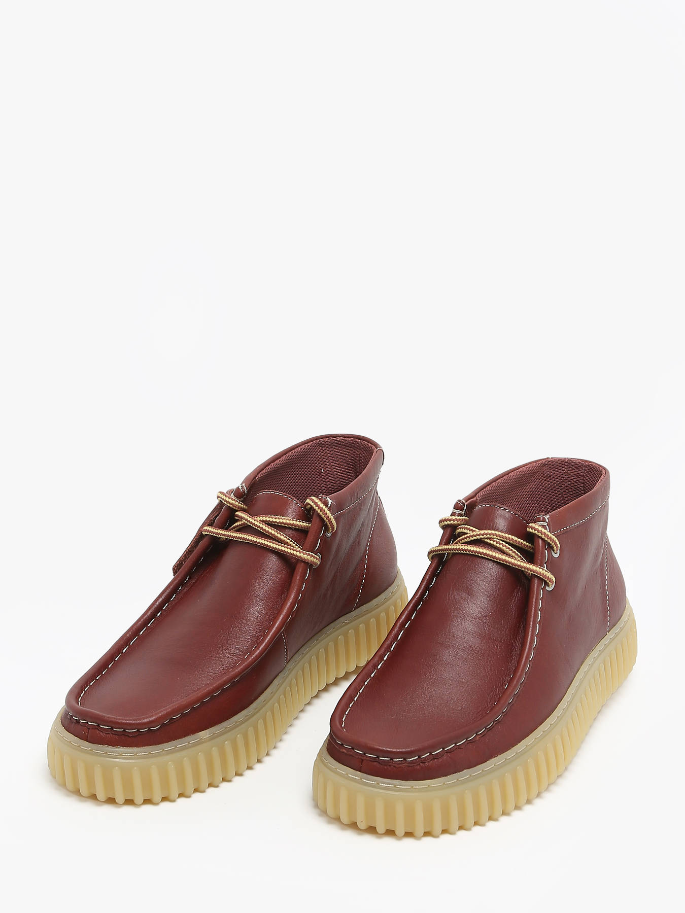 Chaussures derbies Torhill Hi en cuir CLARKS