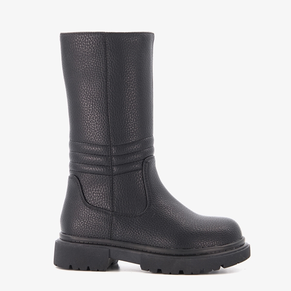 Blue Box hoge meisjes boots zwart