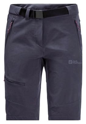 Short Jack Wolfskin Ziegspitz Gris Femme