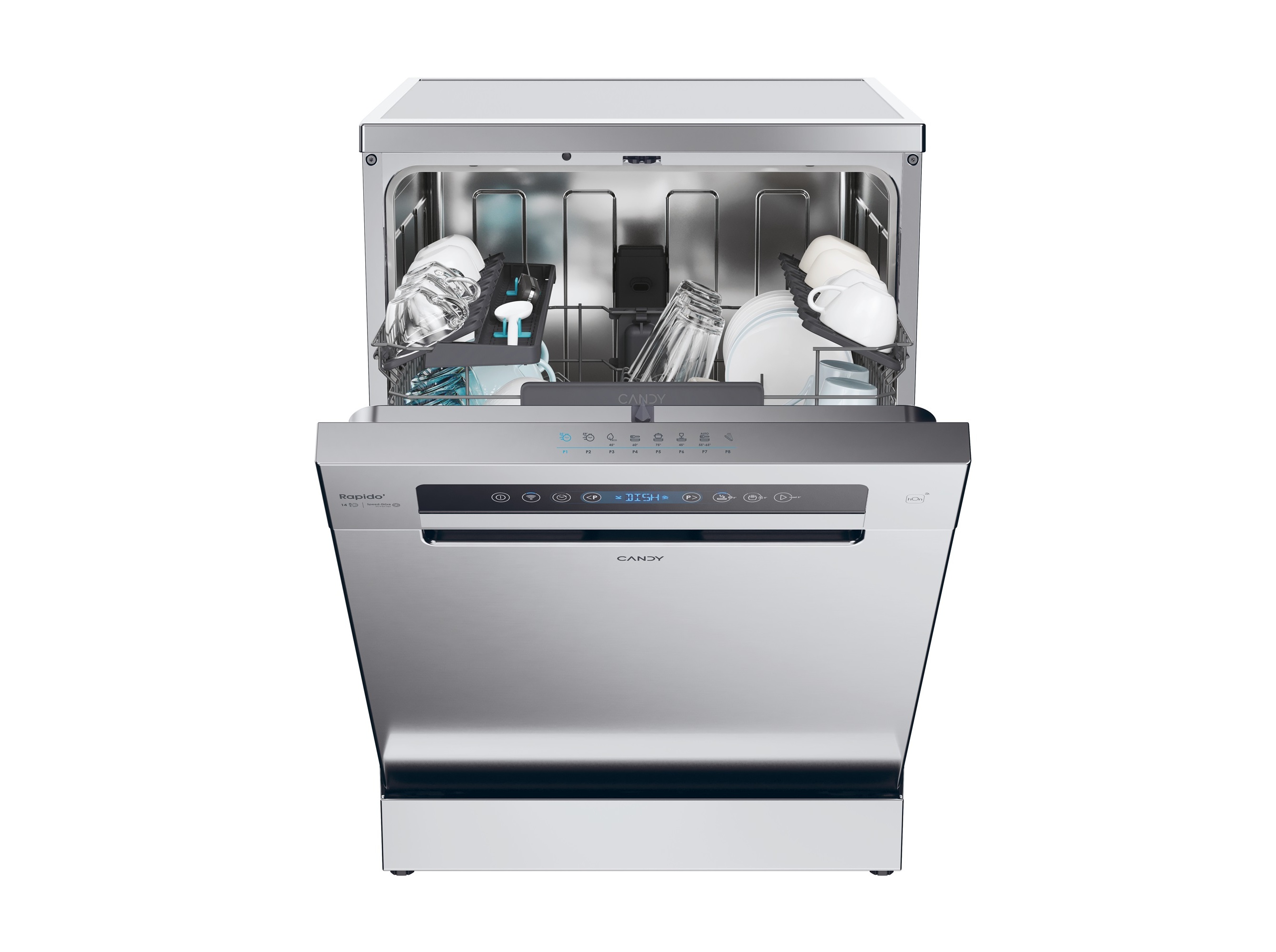 MÁQUINA DE LAVAR LOIÇA CANDY CF 4B7F0X INOX B 14 CONJUNTOS