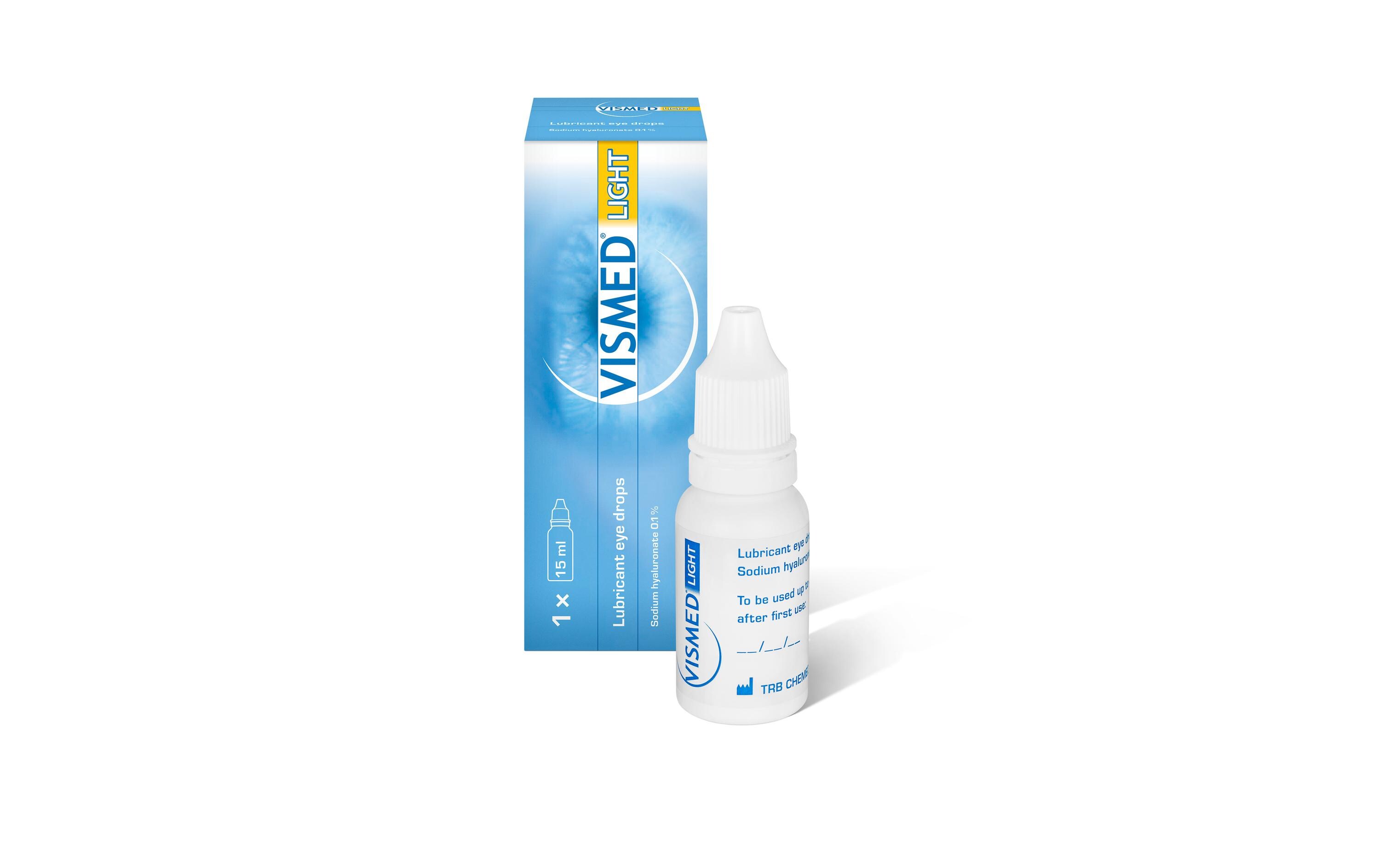 Augentropfen Light 0.1% Hyaluronsäure 15 mlBenetzende Augentropfen