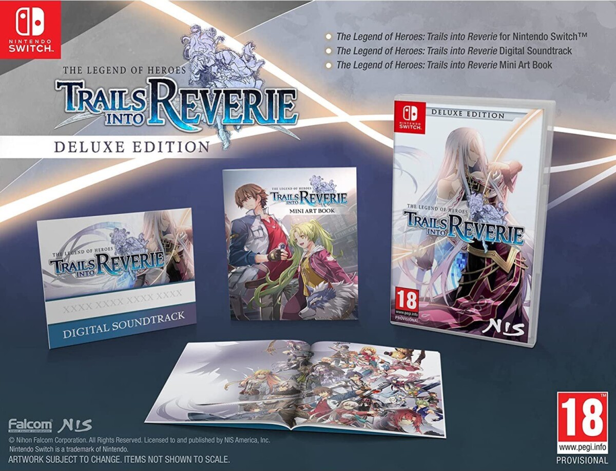 The Legend Of Heroes - Trails Into Reverie - Deluxe Edition - Nintendo Switch