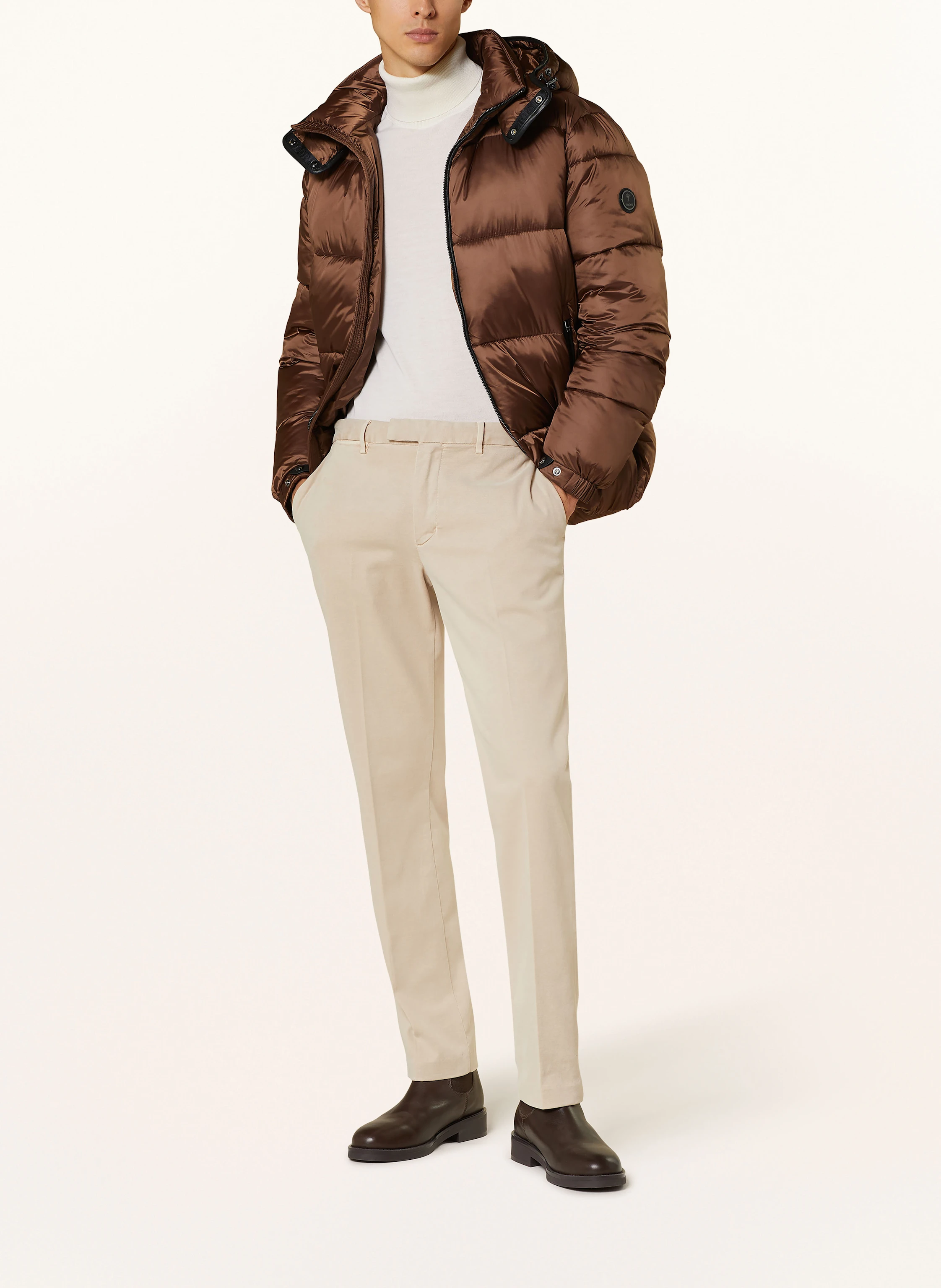 JOOP! Steppjacke AMBRO mit abnehmbarer Kapuze