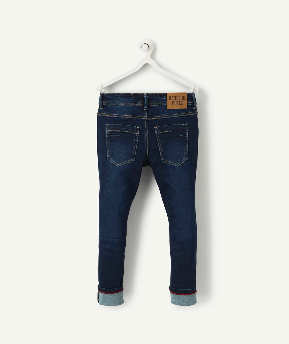VICTOR LE SLIM BLEU BRUT EN DENIM TAILLE +